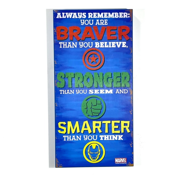 Marvel Super Hero Wall Art Room Decor